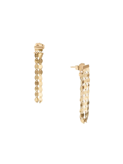 Lana Twenty Vol. 1 Fringe Linear 14k Gold Drop Earrings