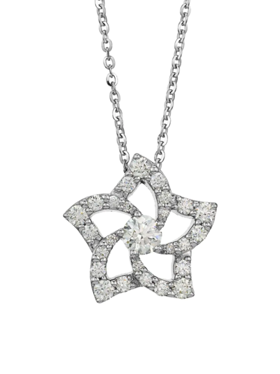Hearts On Fire Mystical 18k White Gold & Diamond Star Pendant Necklace