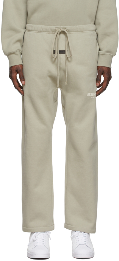 Essentials Green Relaxed Lounge Trousers In Seafoam