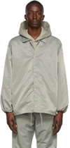 ESSENTIALS GREEN COACHES JACKET