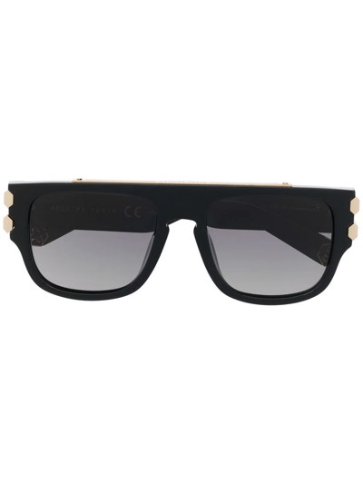 Philipp Plein Square-frame Sunglasses In Black
