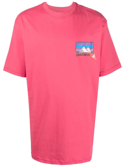 Pas De Mer Logo-print T-shirt In Pink