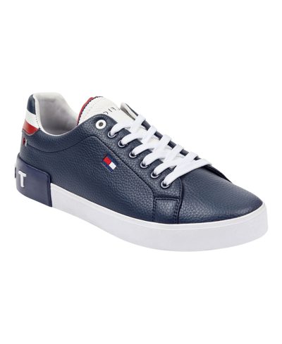 TOMMY HILFIGER MEN'S REZZ LACE UP LOW TOP SNEAKERS