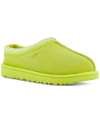 Ugg Tasman Slip On Suede Slippers In Key Lime