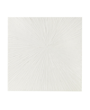 Madison Park Signature Sunburst Resin Dimensional Palm Box In White