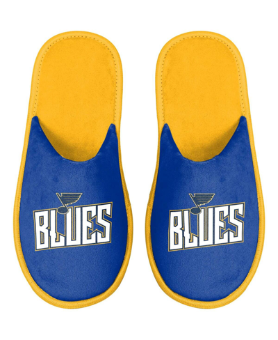 Foco Men's  St. Louis Blues Scuff Slide Slippers In Navy