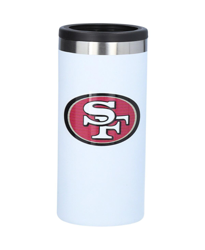 Memory Company San Francisco 49ers Team Logo 12 oz Slim Can Holder In White