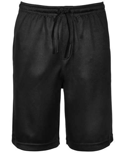 Id Ideology Babies' Toddler & Little Boys Mesh Shorts, Created For Macy's In Deep Black