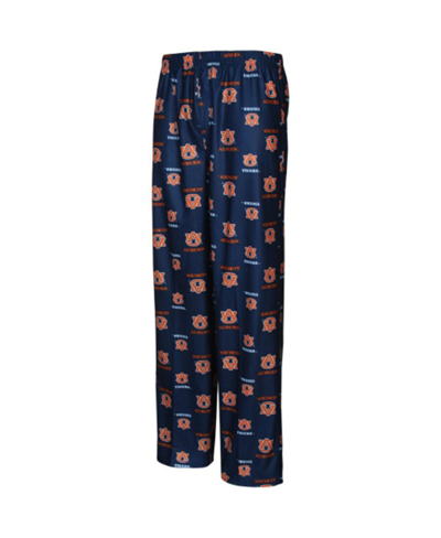 Genuine Stuff Auburn Tigers Youth Boys Navy Blue Team Logo Flannel Pajama Pants
