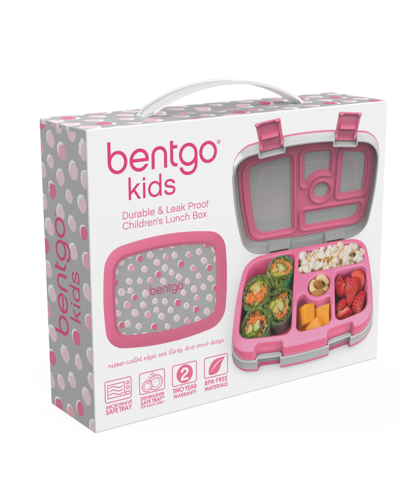 Bentgo Kids Printed Lunch Box In Pink Dots