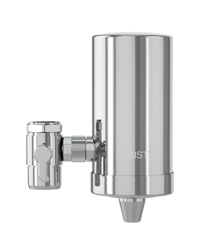 Mist Activated Carbon Fiber Faucet Filtration System With 320 Gallon Capacity In Silver-tone