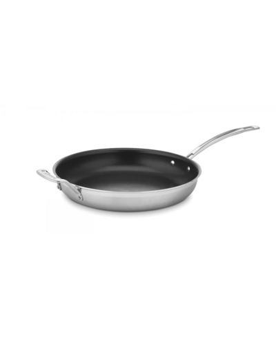 Cuisinart Multiclad Pro 12" Non-stick Skillet In Stainless Steel