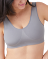 Wacoal B-smooth Wireless Bralette 835275 In Silver Sconce