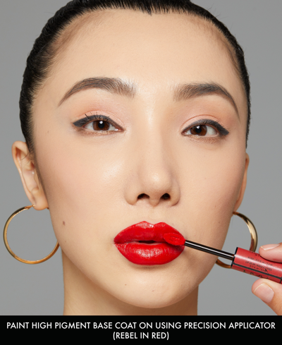 Nyx Professional Makeup Shine Loud Vegan High Shine Long-lasting Liquid Lipstick In Rebel In Red