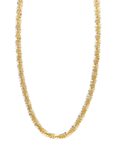 Macy's Sparkle Chain Necklace 18" (1-1/2mm) In 14k Yellow Gold