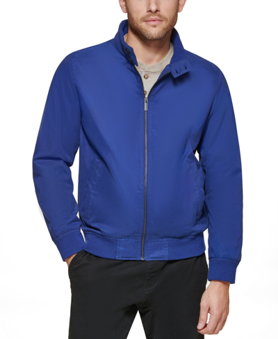 Club Room Men's Regular-fit Bomber Jacket, Created For Macy's In Navy