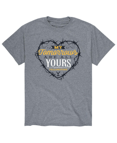 Airwaves Men's Yellowstone My Tomorrows T-shirt In Gray