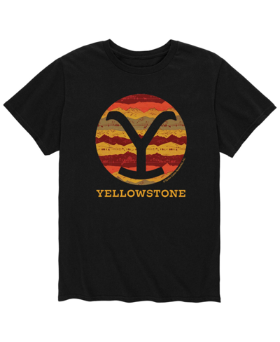 Airwaves Men's Yellowstone Y Fill T-shirt In Black