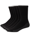 Hanes Men's 7-pk. Ultimate X-temp Ultra Cushion Crew Socks In Black