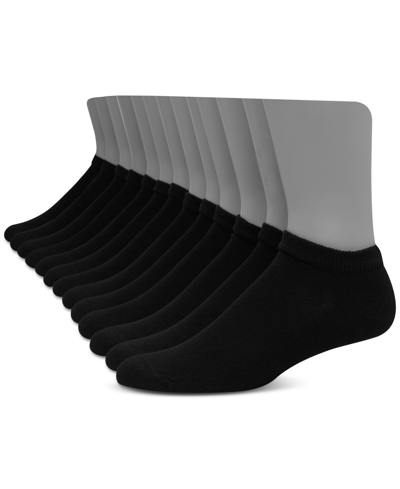 Hanes Men's 12-pk. Low Cut Socks In Black