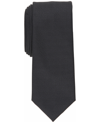 Inc International Concepts Men's Solid Tie, Created For Macy's In Black