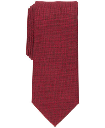 Inc International Concepts Men's Solid Tie, Created For Macy's In Red