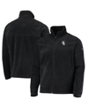 COLUMBIA MEN'S COLUMBIA BLACK CHICAGO WHITE SOX FULL-ZIP FLANKER JACKET