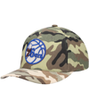 Mitchell & Ness Men's  Camo Philadelphia 76ers Woodland Desert Snapback Hat In Camo