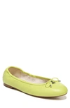 Sam Edelman Women's Felicia Ballet Flats Women's Shoes In Kiwi