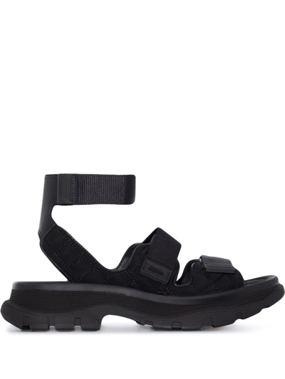 ALEXANDER MCQUEEN TREAD FLAT SANDALS