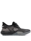 PHILIPP PLEIN RUNNER MESH-KNIT SNEAKERS