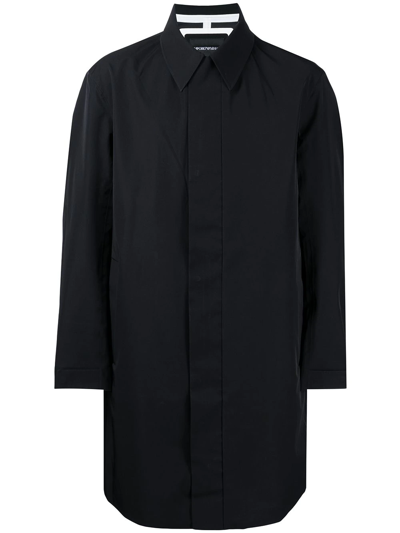 Emporio Armani Single-breasted Jacket In Black