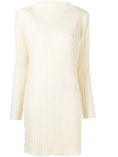 Anine Bing Off-white Kira Mini Dress In Cream