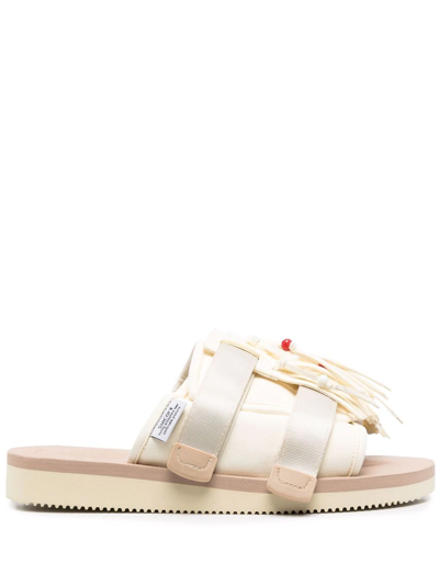Suicoke Low Sandals Model Cab Hoto In Off White