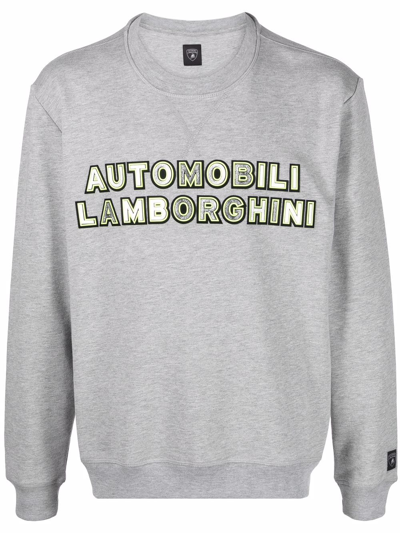 Automobili Lamborghini Sweatshirts 9015154 Regular Felpa 315 Gr In Grey