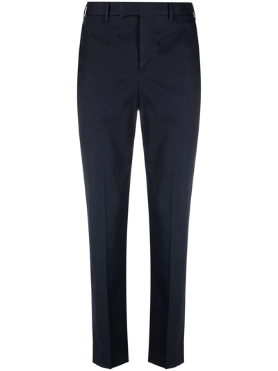 Pt Torino Slim-fit Chino Trousers In Blue