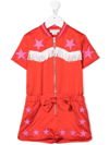 STELLA MCCARTNEY STAR-PATCH TRACK PLAYSUIT