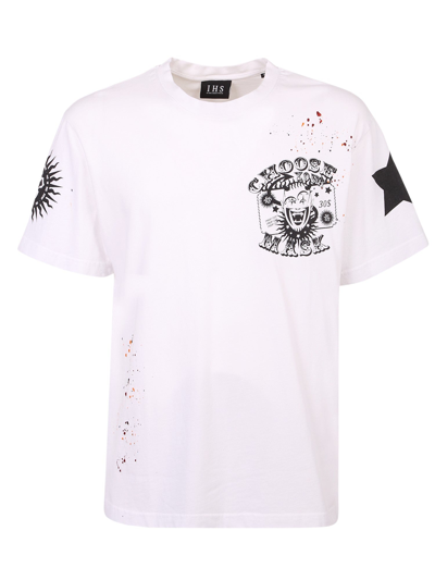 Ihs Graphic Print T-shirt In White