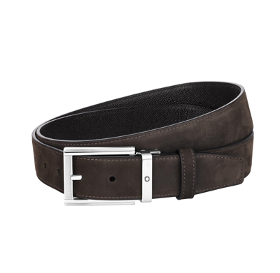 Montblanc Belts In Dark Brown