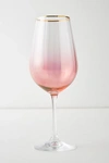 Anthropologie Waterfall Wine Glasses, Set Of 4 By  In Pink Size S/4 Red Wine