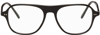 OLIVER PEOPLES BLACK NILOS GLASSES