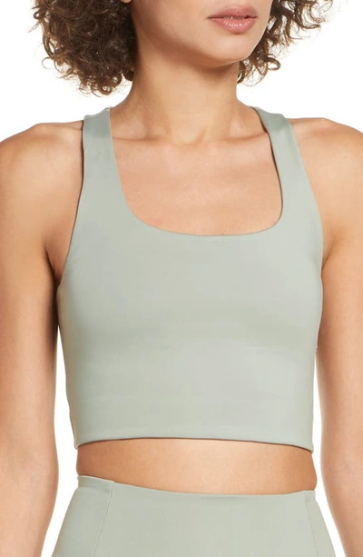 Girlfriend Collective Paloma Sports Bra In Agave