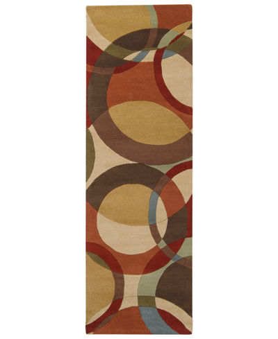Surya Forum Fm-7108 Tan 3' X 12' Runner Area Rug