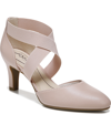 Lifestride Gallery Pump In True Blush Pink Faux Leather