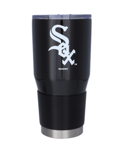 Logo Brands Chicago White Sox 30 oz Game Day Stainless Steel Tumbler In Black
