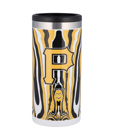 Memory Company Pittsburgh Pirates 12 oz Tie-dye Slim Can Holder In Yellow,black