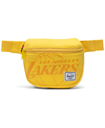 Herschel Supply Co. Los Angeles Lakers Fifteen Hip Pack In Yellow