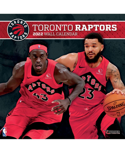 Turner Licensing Toronto Raptors 2022 Wall Calendar In Red