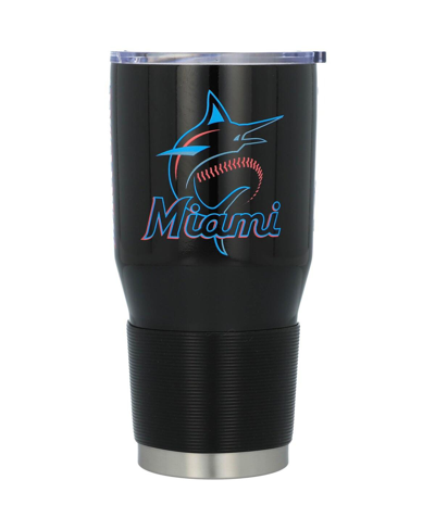 Logo Brands Miami Marlins 30 oz Team Game Day Tumbler In Black