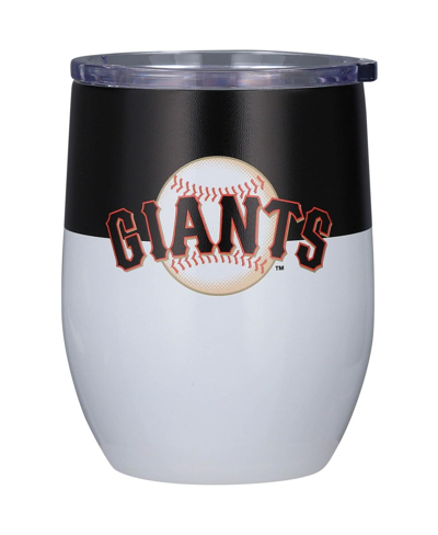 Logo Brands San Francisco Giants 16 oz Colorblock Stainless Steel Curved Tumbler In White